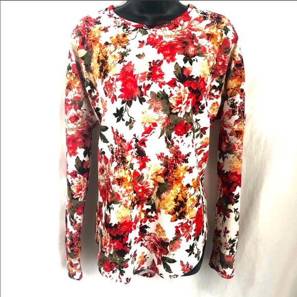 Show Me Your MuMu oversized floral top - Picture 2 of 6